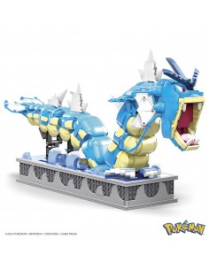 Figura mattel mega construx motion pokemon gyarados 2186 pcs
