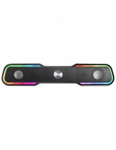 Barra de sonido mars gaming msbx 10w rgb negra