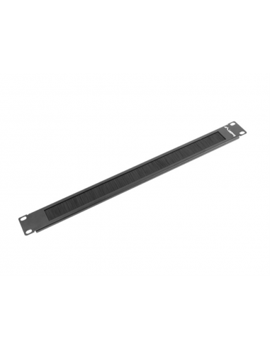 Brush panel lanberg 1u negro 19 pulgadas