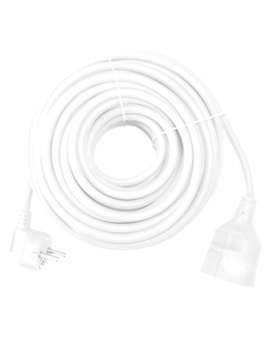 Cable prolongador de corriente silver electrics 10m - 3x 1.5mm - 250v - 16a - 3.500w -