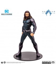 Figura mcfalrne toys dc aquaman 2 movie 12in - aquaman stealth suit 30 cm