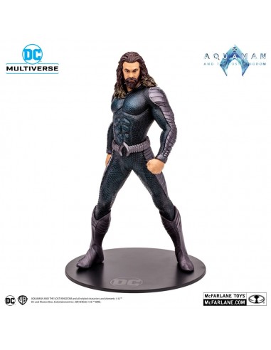 Figura mcfalrne toys dc aquaman 2 movie 12in - aquaman stealth suit 30 cm