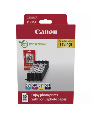 Multipack canon cli 581 bk - c - m - y
