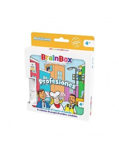 Juego de mesa brainbox pocket profesiones edad recomendad 4 aÃ±os