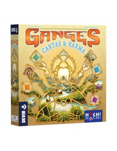 Juego de mesa ganges cartas y karma