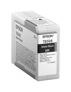 Cartucho tinta epson c13t850800 singlepack negro mate