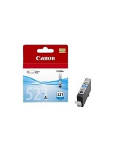 Cartucho tinta canon cli 521c cian pixma 9ml 3600 - 4600 - 4700 - mp540 - 550 - 560 - 620 - 630 - 640 - 980 mx860 - 870