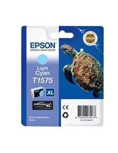 Cartucho tinta epson t157540 cian claro photo r3000 - c13t15754010 - tortuga