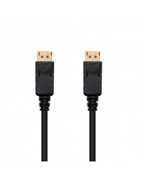 Cable displayport nanocable 2m - macho - macho - negro