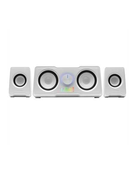 Altavoces mars gaming ms22w 2.2 35w usb + jack 3.5mm blanco