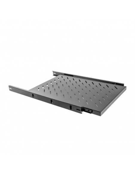 Bandeja lanberg deslizante 1u 465x750mm hasta 60kg rack 19 pulgadas negro