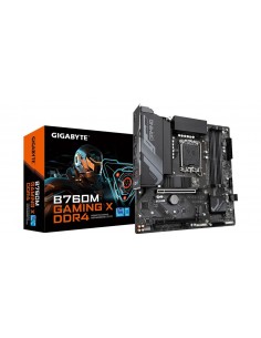 Placa base gigabyte b760m gaming x 1700 m - atx - 4x ddr4 - 4x sata 6gb - s - 3x usb 3.2 - 5x usb 2.0