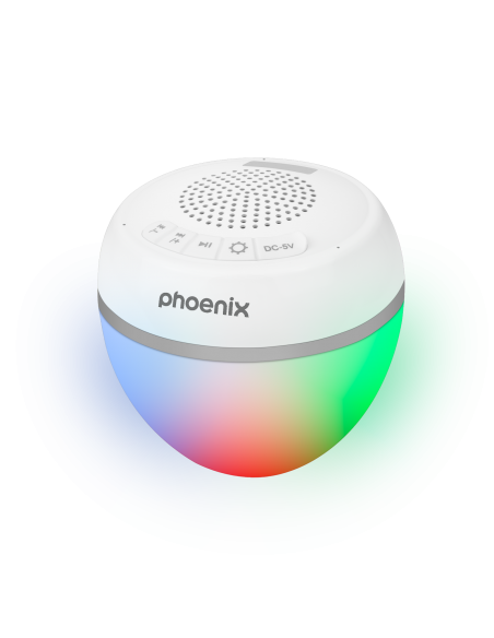 Altavoz portatil phoenix ambish bluetooth tws resistente al agua 5w