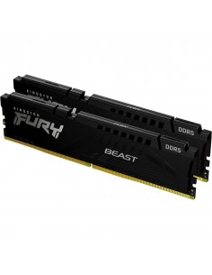 Memoria ram ddr5 16gb 2 x 8gb kingston - 5600 mhz - pc5 - 44800 - fury beast - cl36 - 1.25v - am5