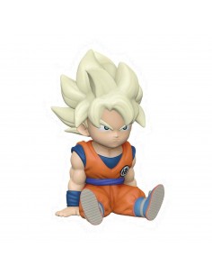 Figura hucha plastoy dragon ball super saiyan son goku