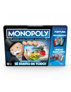 Juego de mesa hasbro super electronic banking espaÃ±ol