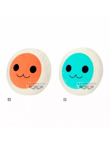 Peluche banpresto taiko no tatsujin donkatsu face plush 37cm 1 unidad aleatoria