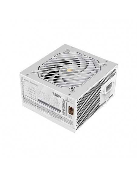 Fuente de alimentacion mars gaming 750w mpb750siw extreme silence 80 plus bronze blanco