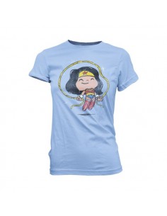 Camiseta funko pop super cute tee dc wonder woman con cuerda talla l niÃ±a 23301