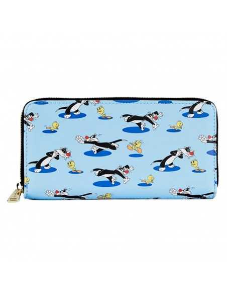 Cartera loungefly looney tunes piolin & silvestre