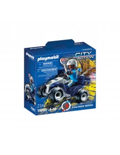 Playmobil policia - speed quad