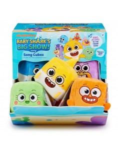 Peluches pequeÃ±os con sonidos wowwee baby shark 12 unidades