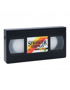 Lampara paladone stranger things vhs logo