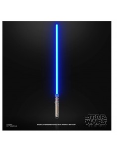 Replica hasbro 1:1 force x sable de luz leia organa black series
