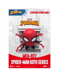 Figura beast kingdom mini egg attack marvel spider - man superior spider - man serie 60 aniversario