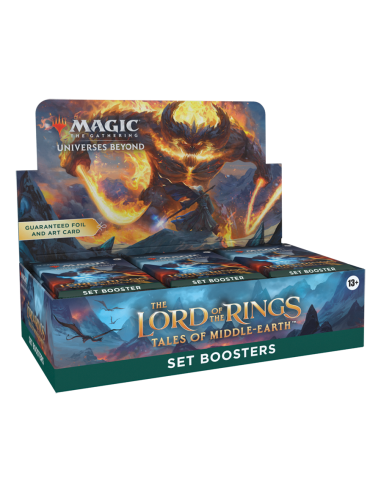 Caja de cartas magic the gathering set boosters the lord of the rings 30 unidades inglÃ©s