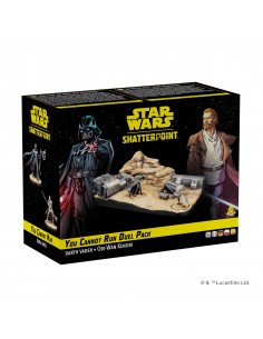 Juego de mesa star wars shatterpoint you cannot run duel pack