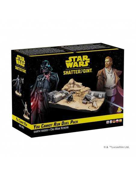 Juego de mesa star wars shatterpoint you cannot run duel pack