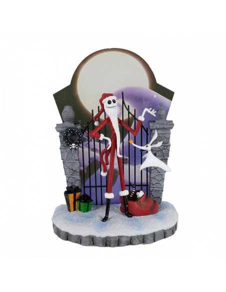 Figura decorativa enesco disney pesadilla antes de navidad santa jack