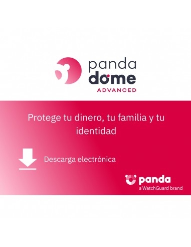 Antivirus panda dome advanced dispositivos ilimitados 1 aÃ±o esd licencia electronica