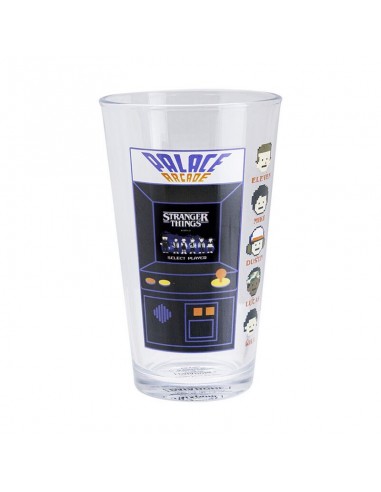 Vaso tÃ©rmico de cristal paladone stranger things arcade