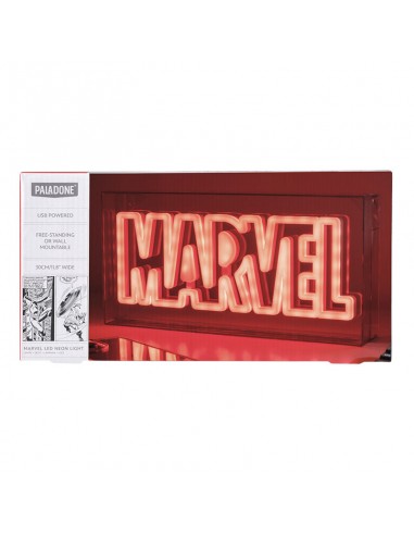 Lámpara paladone marvel logo led neon light