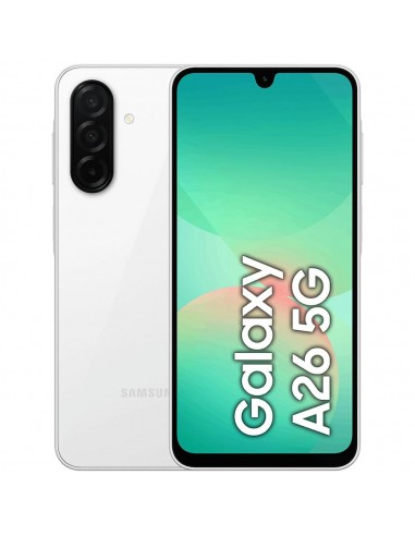 Movil samsung galaxy a26 5g 8 - 256gb - 6.7 pulgadas - blanco