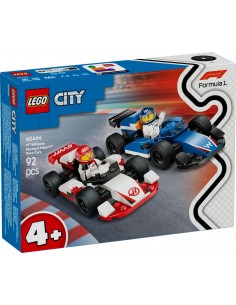 Lego city formula 1 coches william racing y haas f1