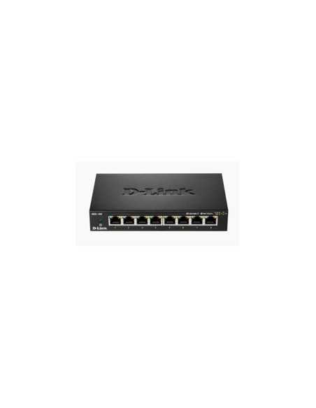Switch 8 ptos 10 - 100 - 1000 dgs - 108 d - link metal