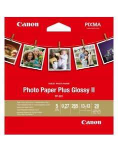 Papel canon foto pp - 201 2311b060 13x13 - 20 hojas