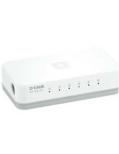 Switch 5 puertos 10 - 100 mb soho d - link