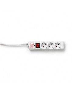 Regleta salicru sps safe 3 3 tomas schuko control sobretensiones