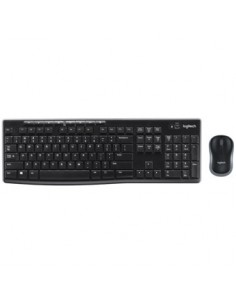 Teclado + mouse logitech mk270 wireless inalambrico ingles uk
