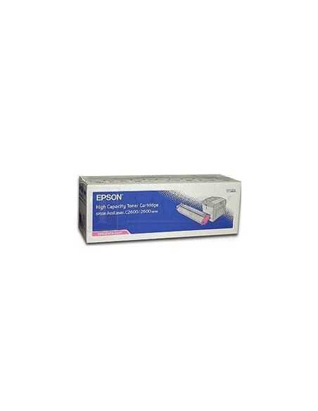Toner tinta epson s050227 magenta de alta capacidad 5000 pag aculaser c2600xx