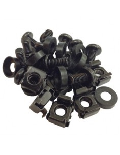 Kit de tornillos y tuercas wp 20 piezas para rack