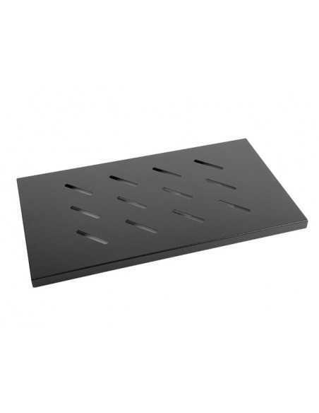 Bandeja fija lanberg 1u 465x315 mm hasta 120 kg rack de 19 negro