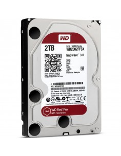 Disco duro interno hdd wd western digital nas red pro wd2002ffsx 2tb 3.5 pulgadas sata 3 7200rpm 64mb
