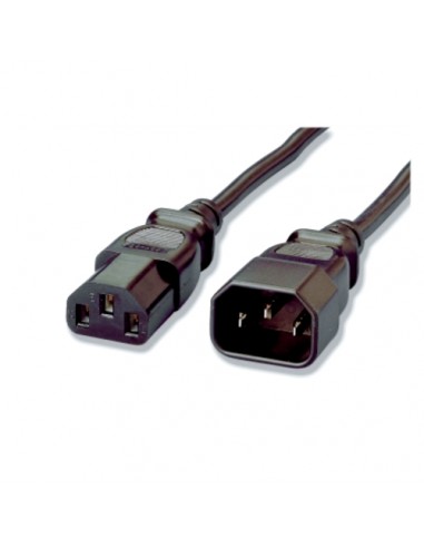 Cable alargo alimentacion equip iec macho - hembra 1.8m