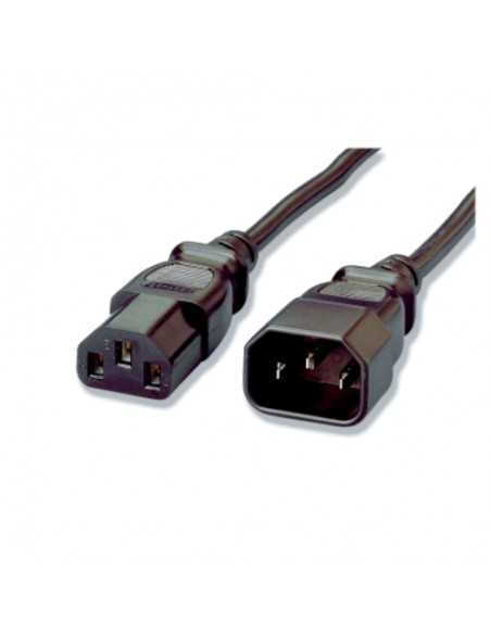 Cable alargo alimentacion equip iec macho - hembra 1.8m
