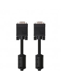 Cable nanocable con ferrita svga hdb15 - m - hdb15 - m nanocable 10m - macho a macho
